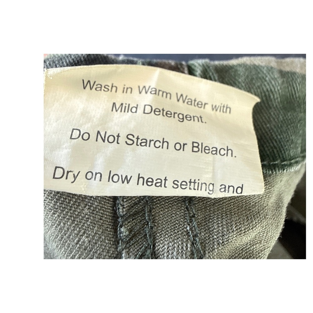 Rothco Cargo Pants Men Large Camo Woodland Ramie Cotton Tactical Hunting Fishing - Picture 11 of 12